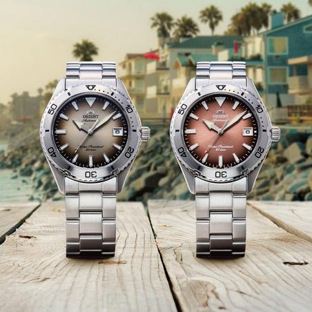 Orient Adds New Models with Fresh Gradation Dial Colours to the Orient Mako 40 Series